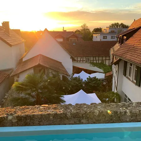 Geibelhof - In Mediterraner Hofreite Nahe Frankfurt Am Main Apartment *